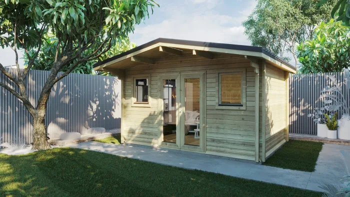 DERBY LOG CABIN 4m X 3m