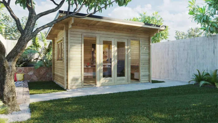 YORK LOG CABIN 4m X 4m - Image 2