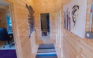 Three Bed Type A Log Cabin Hallway 2