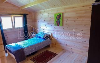 Three Bed Type A Log Cabin Main Bedroom