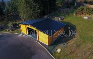 Garage Log Cabin Areal