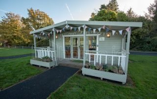 Log Cabin Outside View