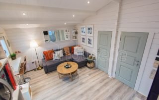 Two Bed Type D Log Cabin