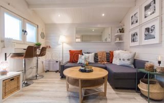 Two Bed Type D Log Cabin