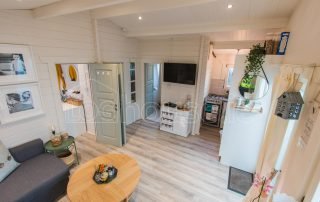 Two Bed Type D Log Cabin