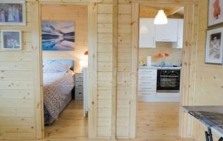 Two Bed Type E Log Cabin