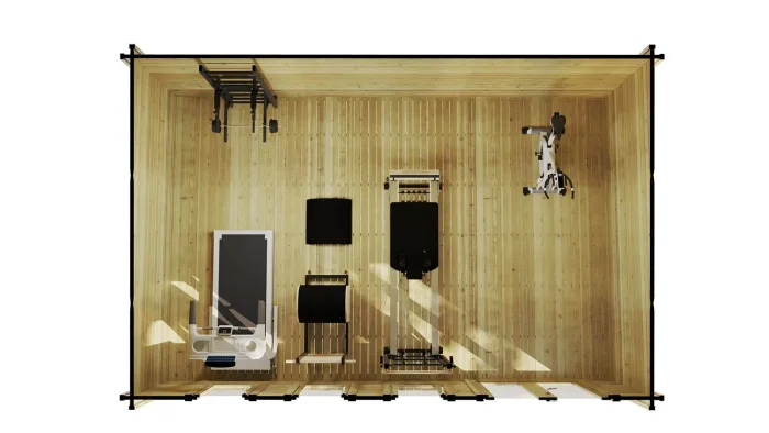 EXETER LOG CABIN 6m X 4m - Image 3